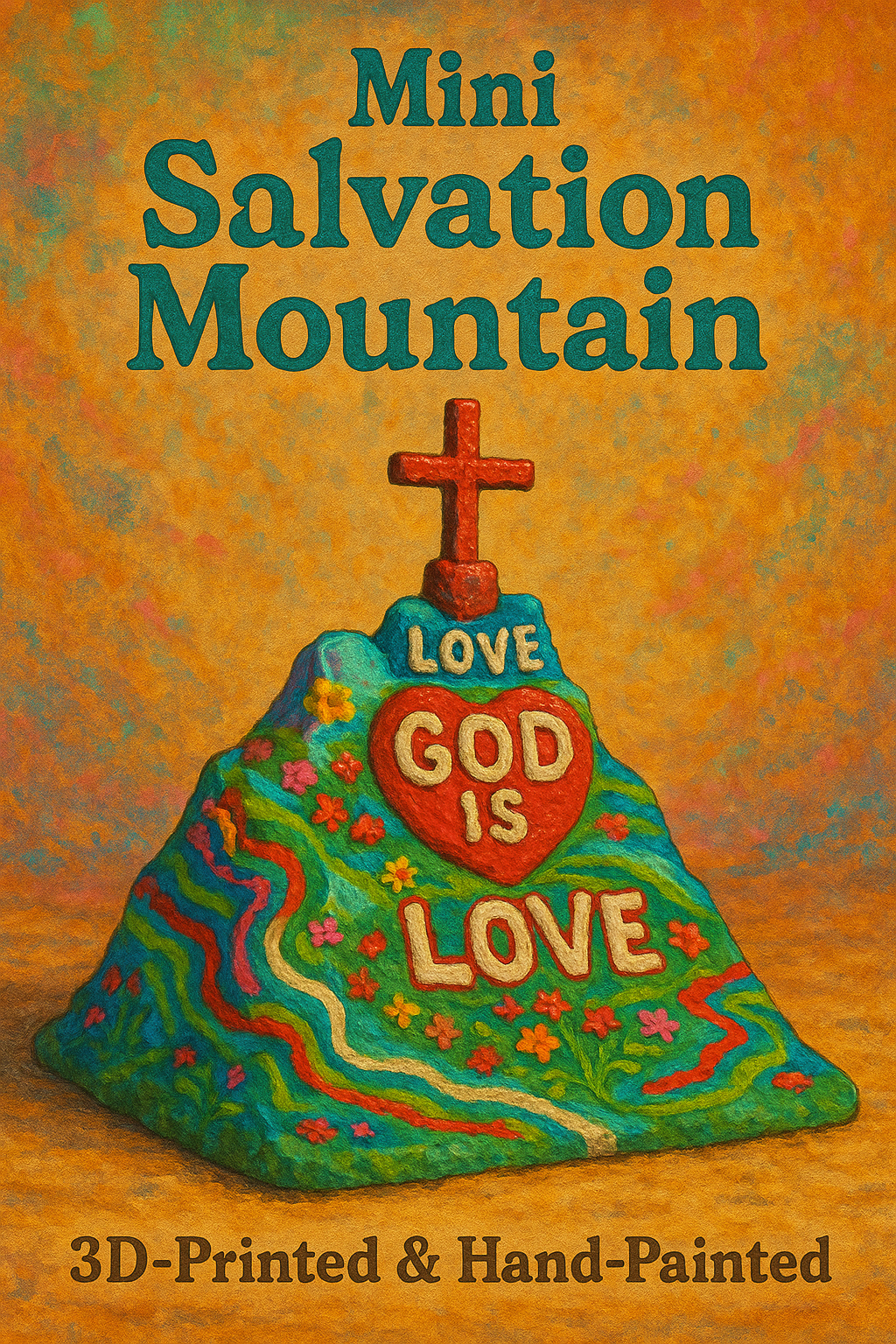 3D Printed Salvation Mountain